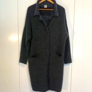 SOLD! Kristensen Du Nord mohair coat/cardigan finest scandy design